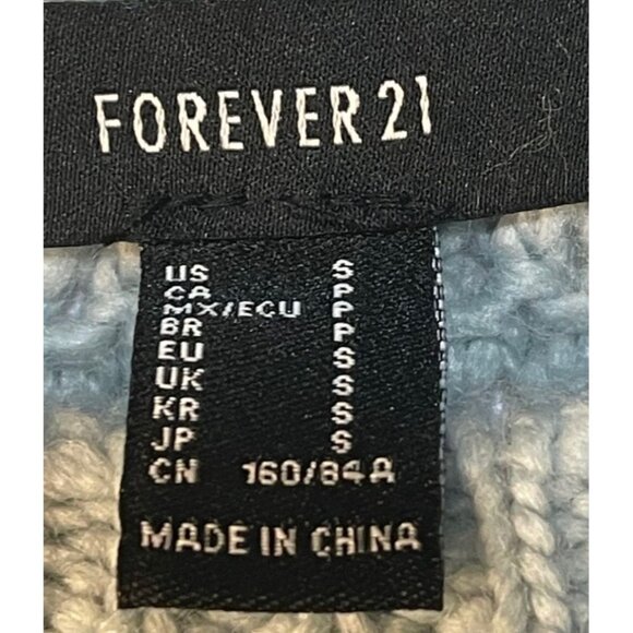 Forever 21Women's Size Small Wool Blend Sweater Olive Green - Picture 5 of 7